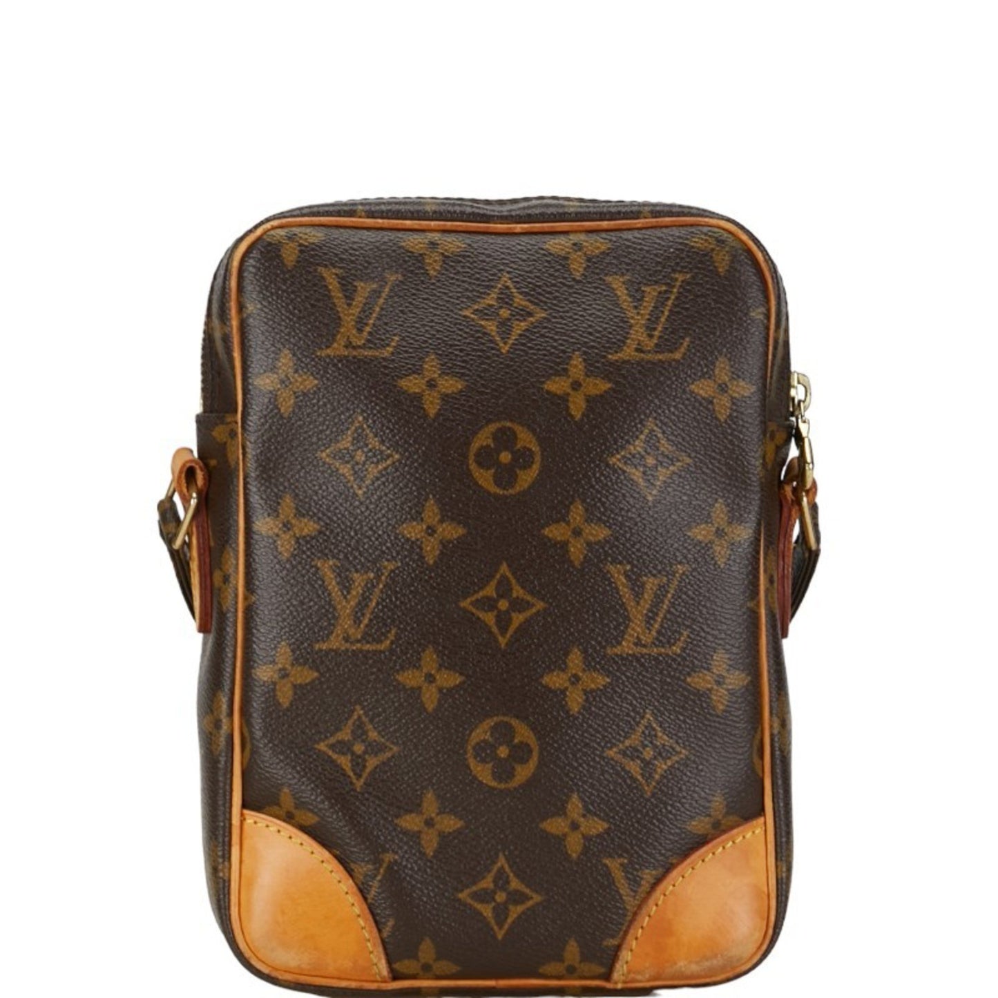 Louis Vuitton Danube Brown Canvas Shoulder Bag