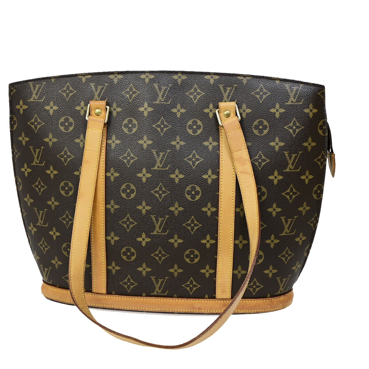 Louis Vuitton Babylone Brown Canvas Tote Bag