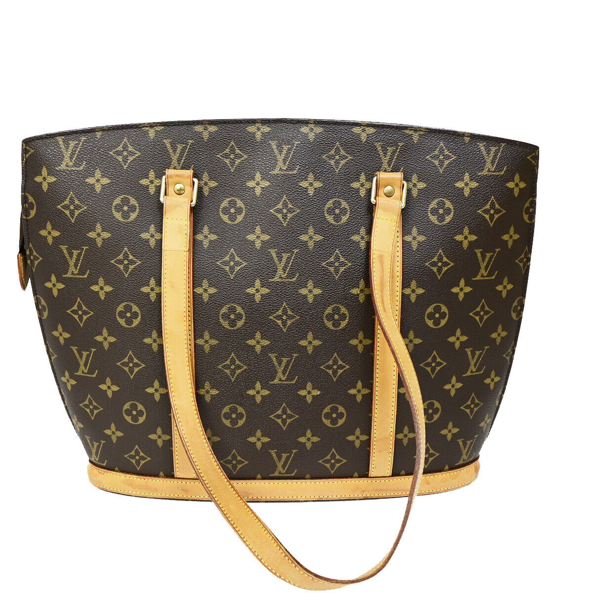 Louis Vuitton Babylone Brown Canvas Tote Bag