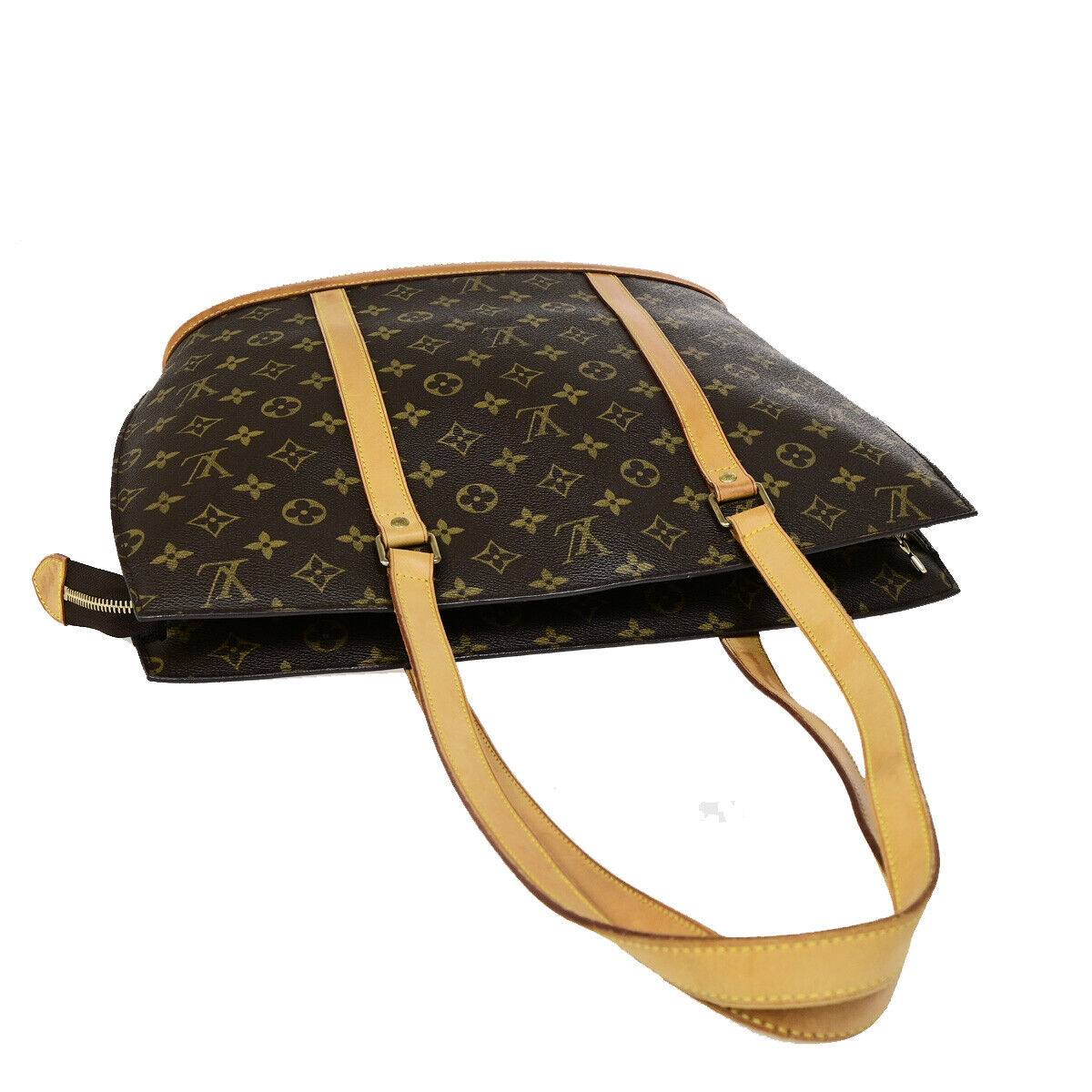 Louis Vuitton Babylone Brown Canvas Tote Bag