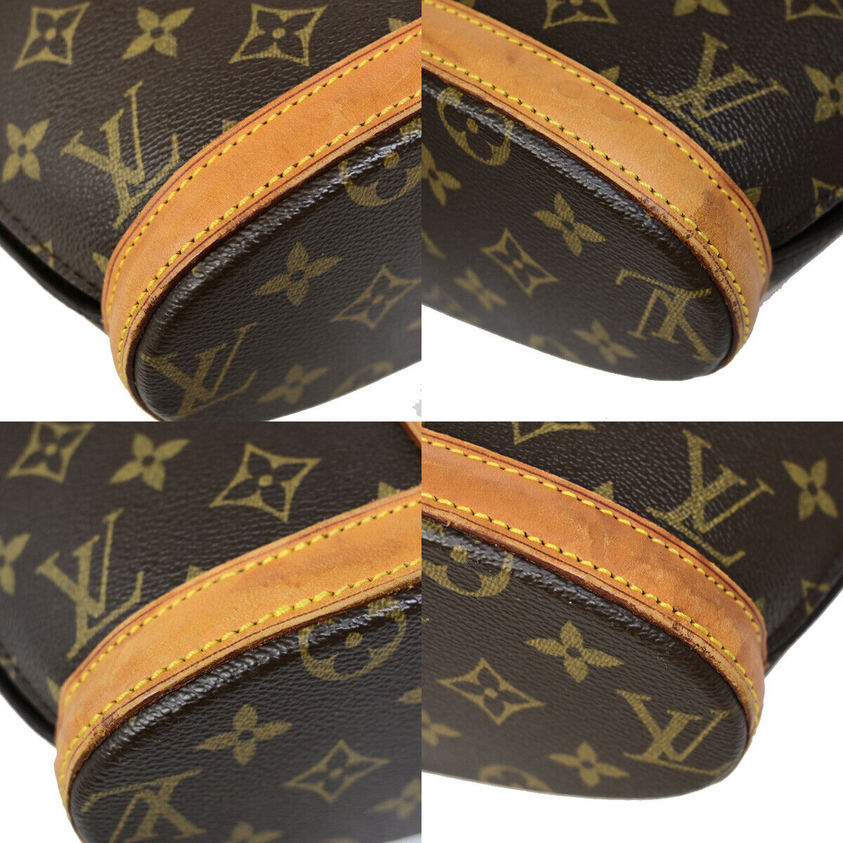 Louis Vuitton Babylone Brown Canvas Tote Bag