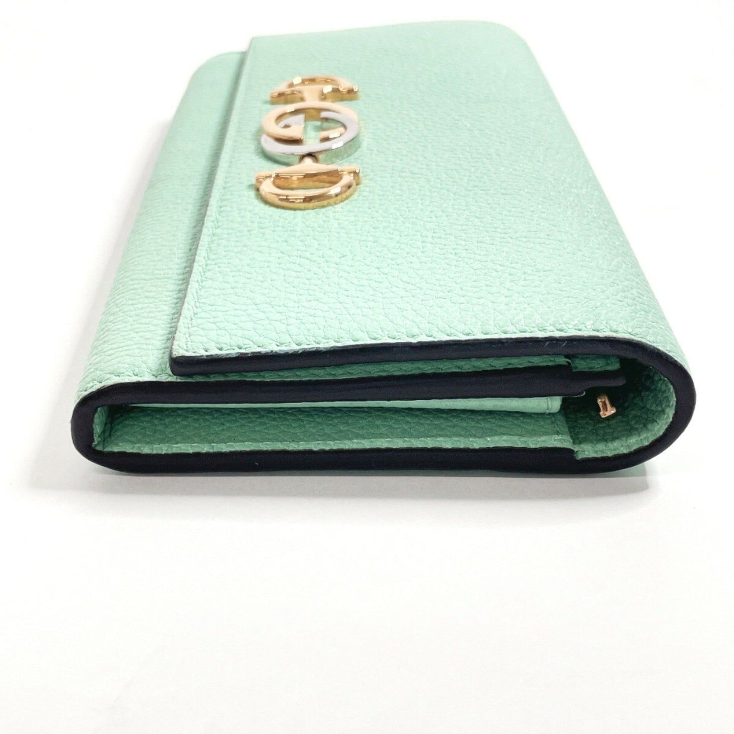 Gucci Zumi Green Leather Wallet Accessories