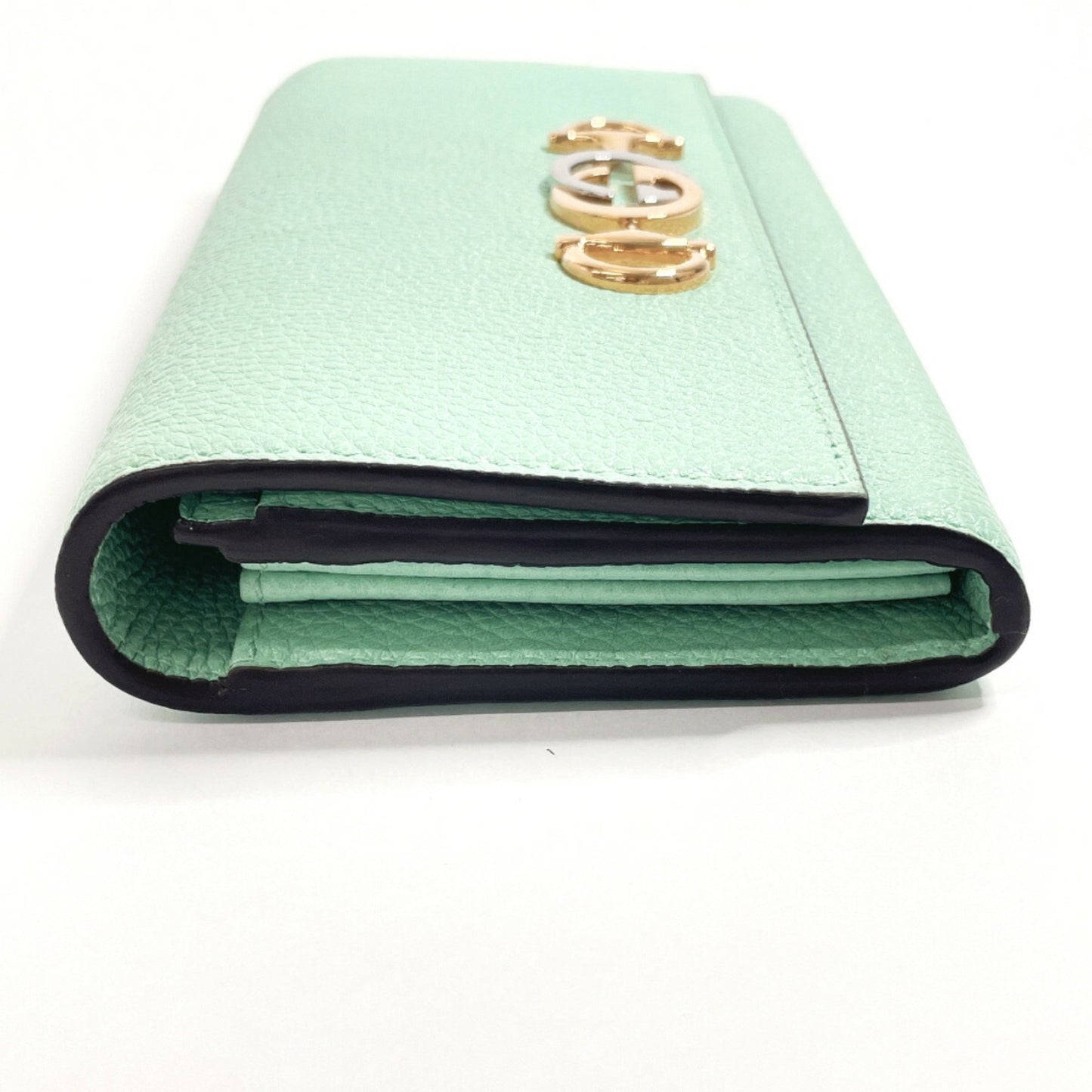 Gucci Zumi Green Leather Wallet Accessories