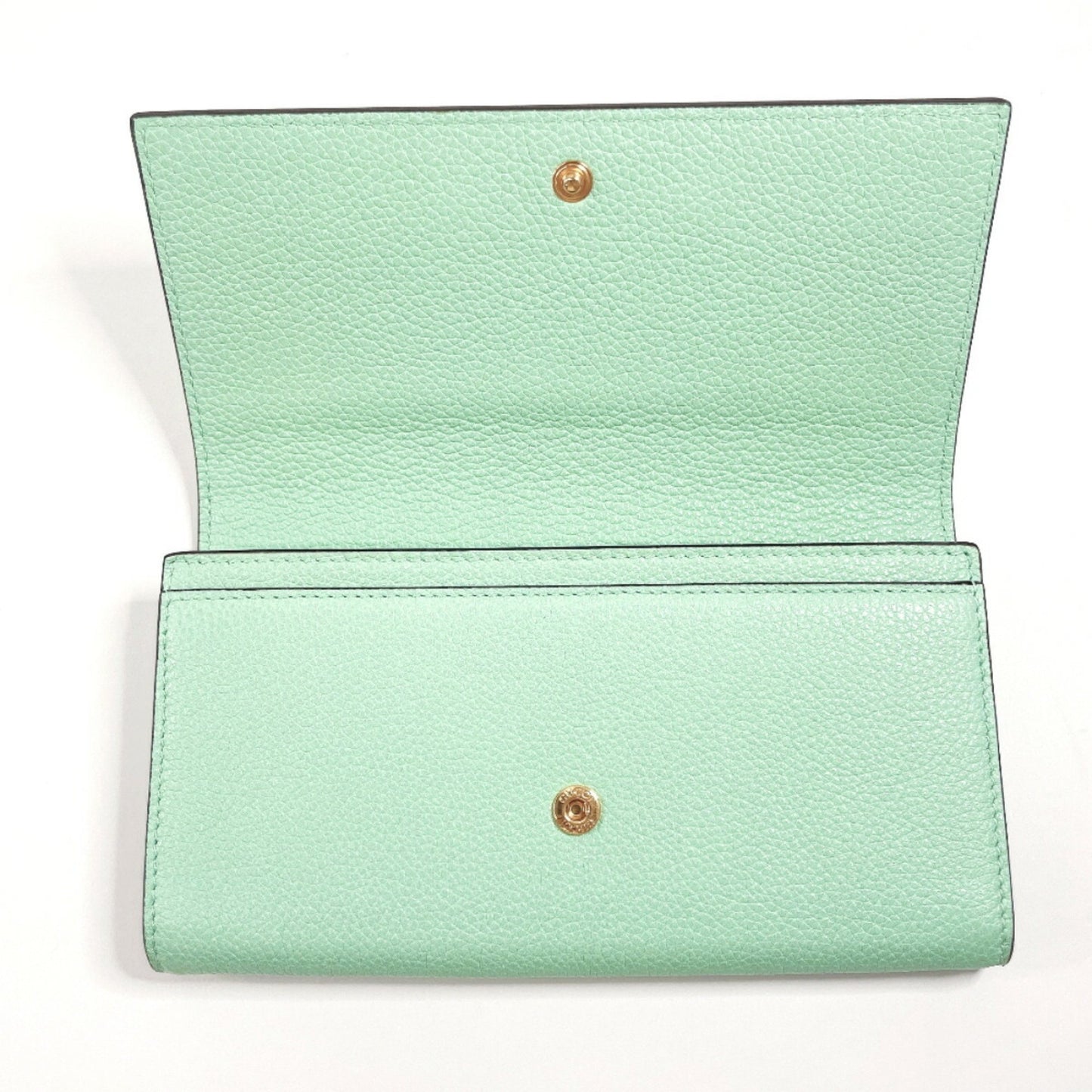 Gucci Zumi Green Leather Wallet Accessories