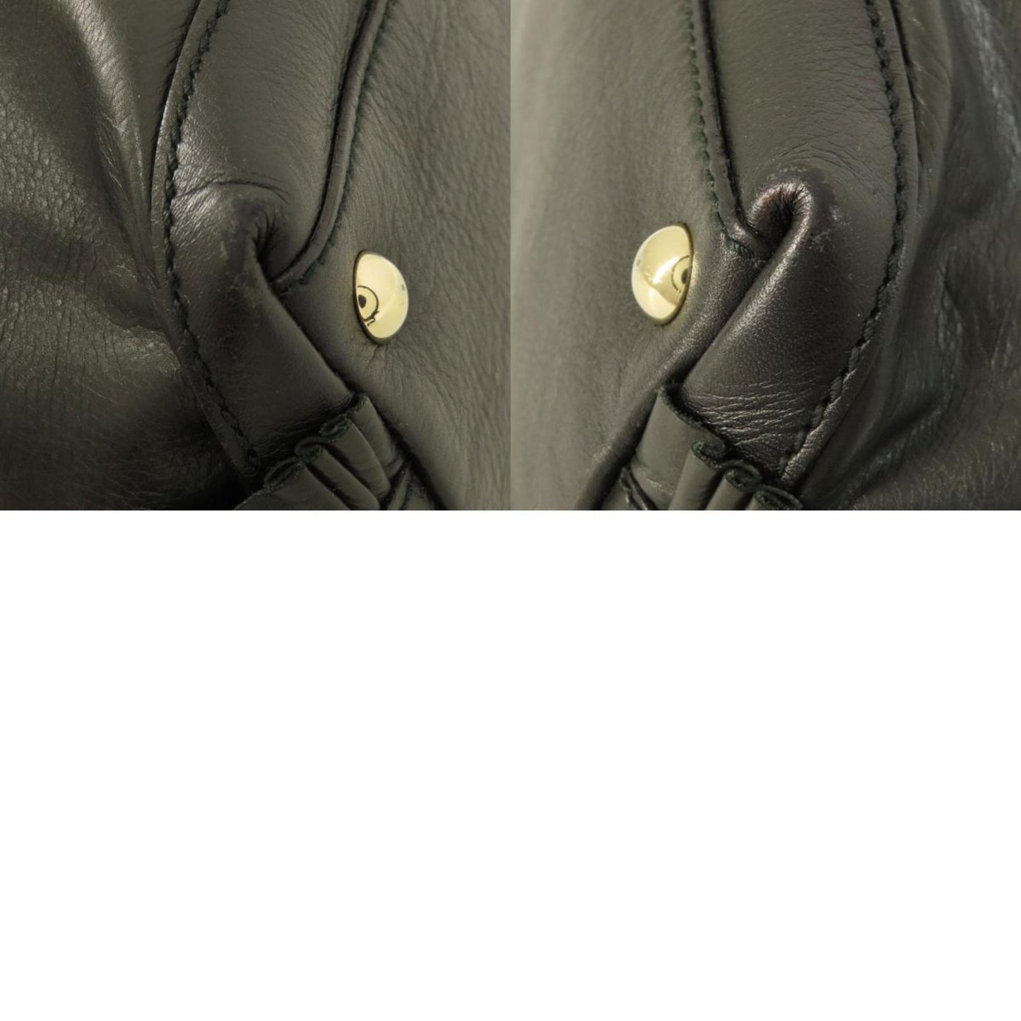 Gucci -- Black Leather Hand Bag