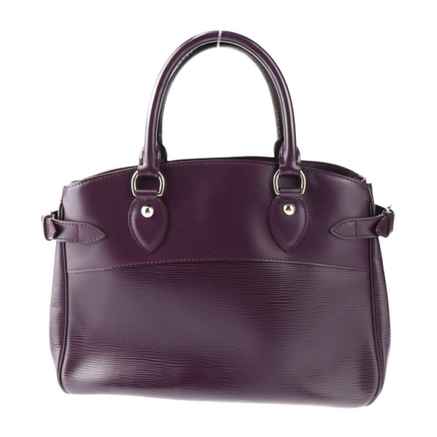 Louis Vuitton Passy Purple Leather Hand Bag