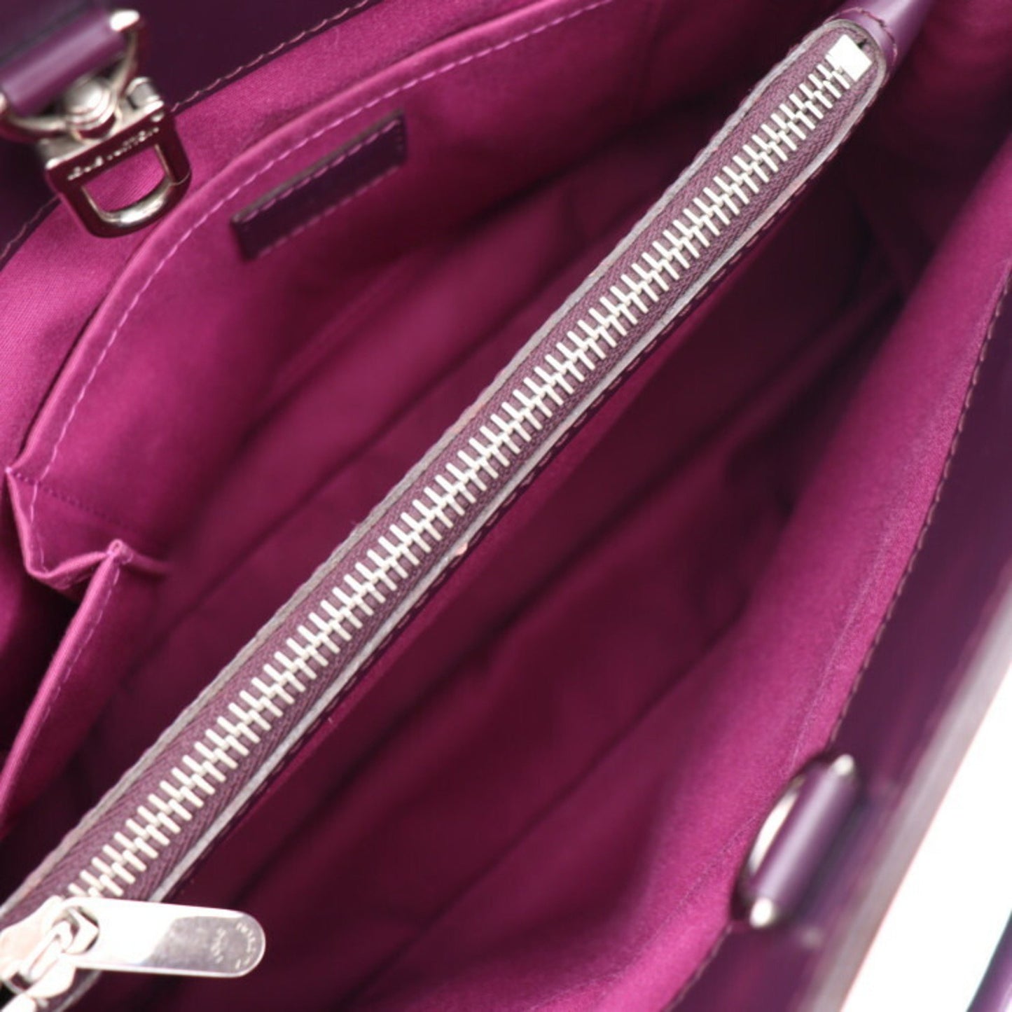 Louis Vuitton Passy Purple Leather Hand Bag