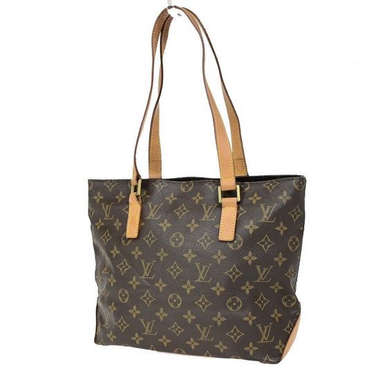 Louis Vuitton Cabas Piano Brown Canvas Tote Bag