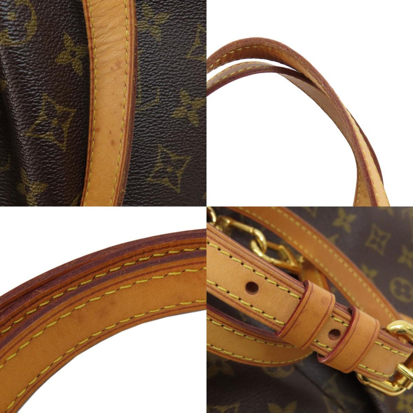 Louis Vuitton Palermo PM Brown Canvas Tote Bag