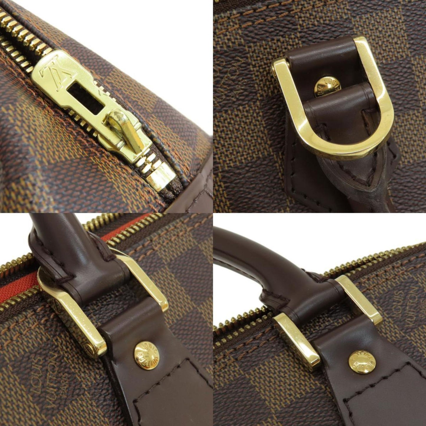 Louis Vuitton Alma Brown Canvas Hand Bag