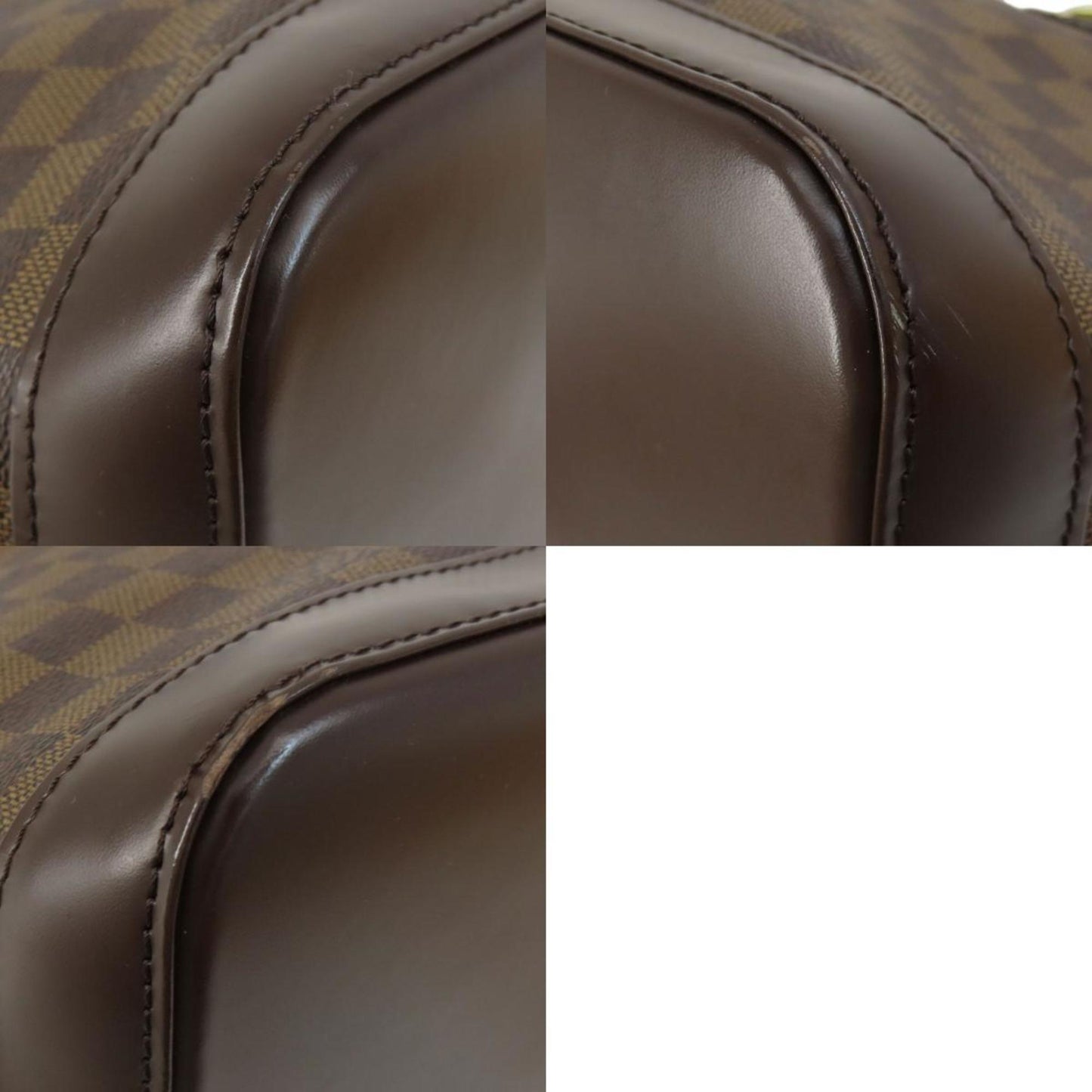 Louis Vuitton Alma Brown Canvas Hand Bag