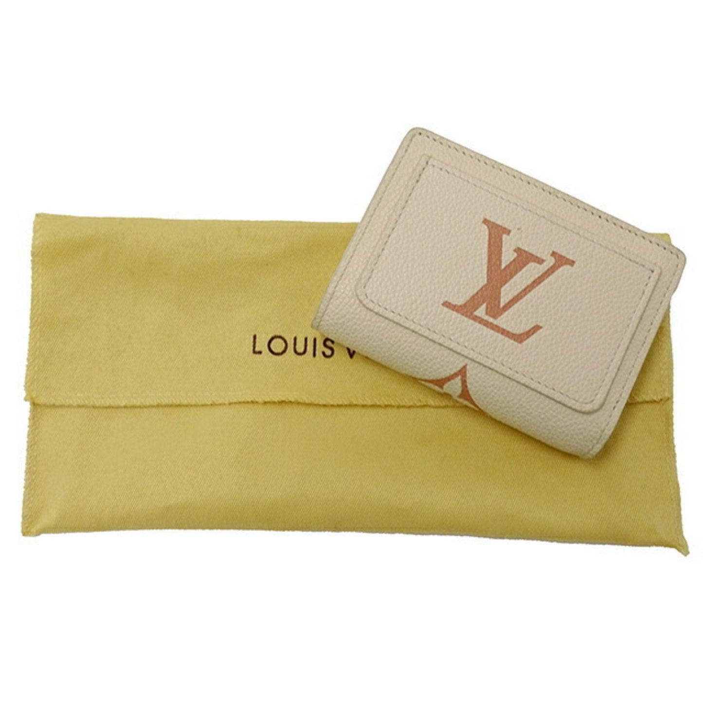 Louis Vuitton Cléa Beige Canvas Wallet Accessories