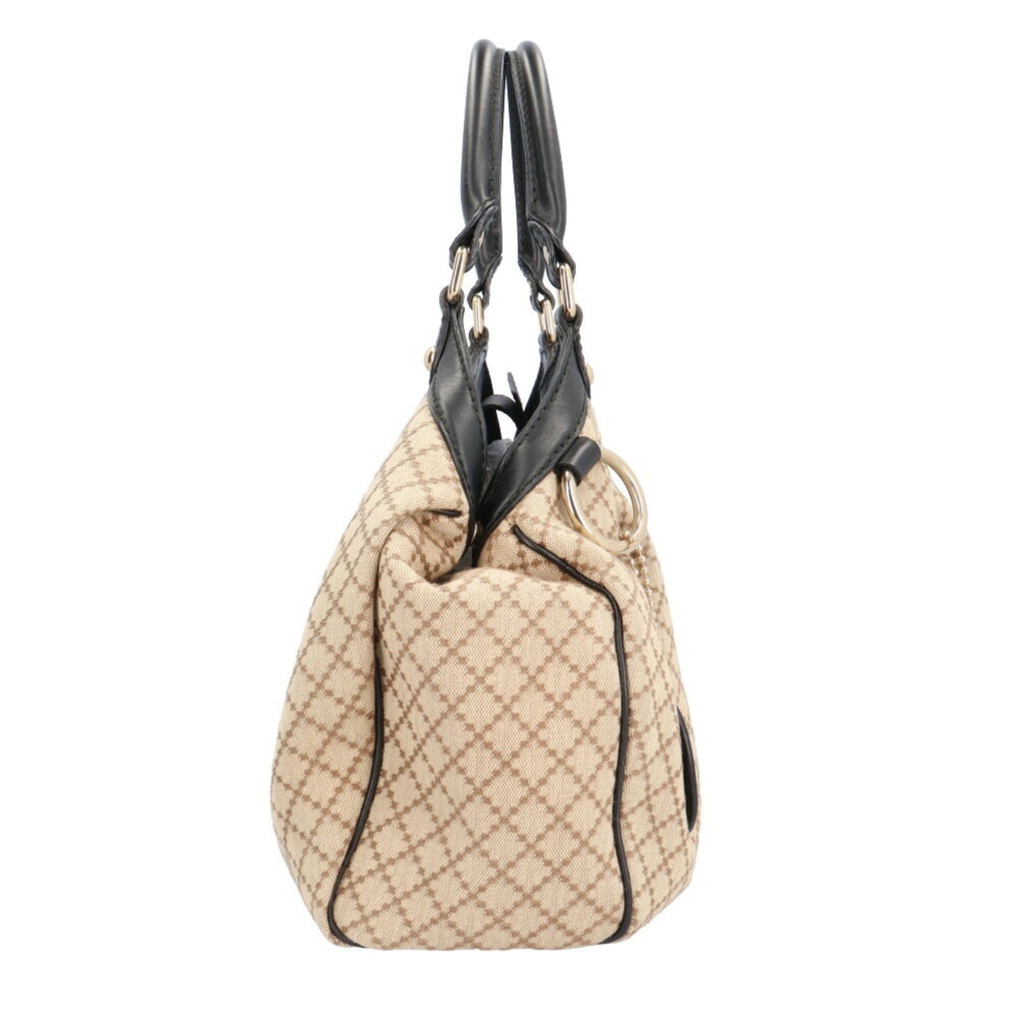 Gucci Sukey Beige Canvas Hand Bag