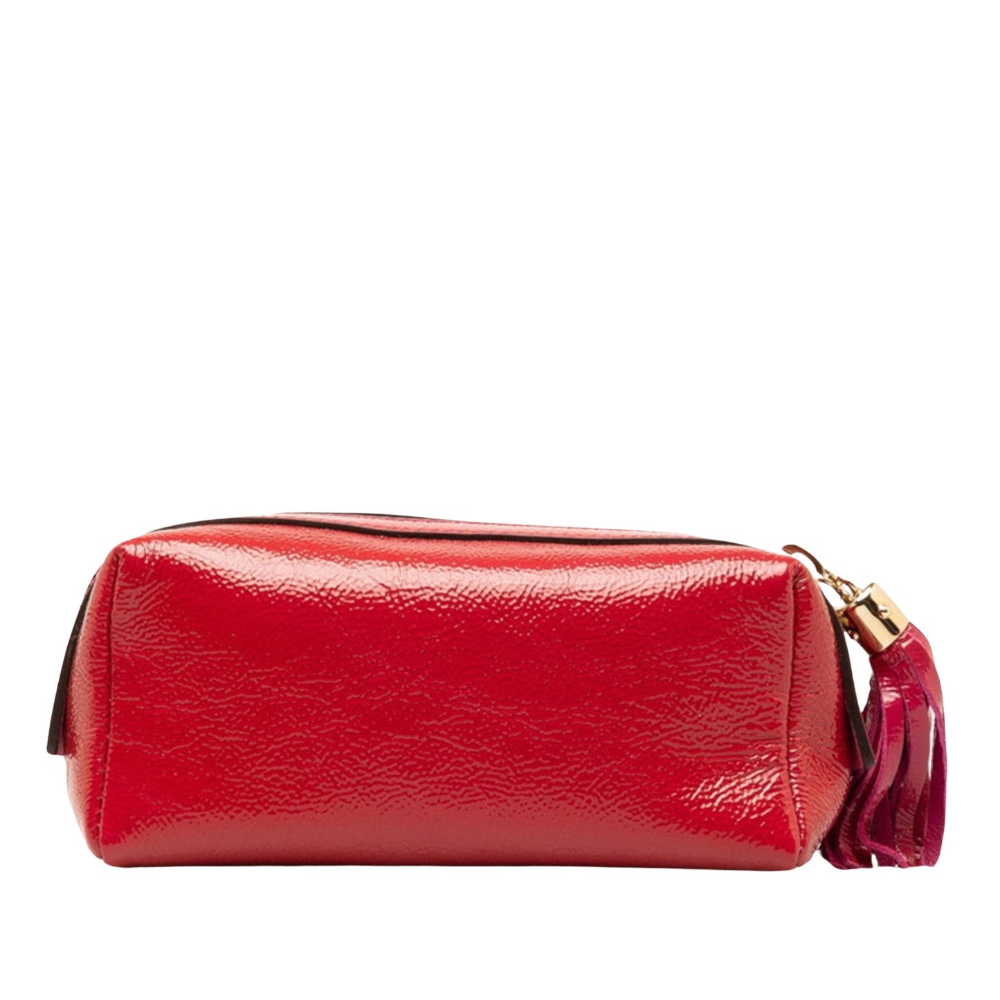 Gucci Soho Pink Patent Leather Clutch Bag