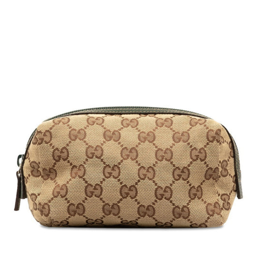 Gucci GG canvas Beige Canvas Clutch Bag