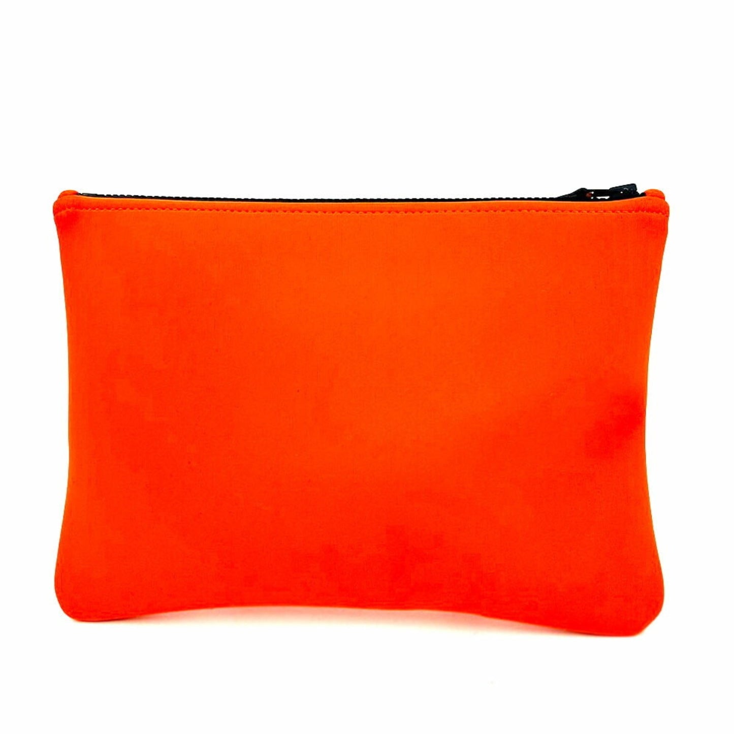 Hermès Neobain Orange Polyamide Clutch Bag