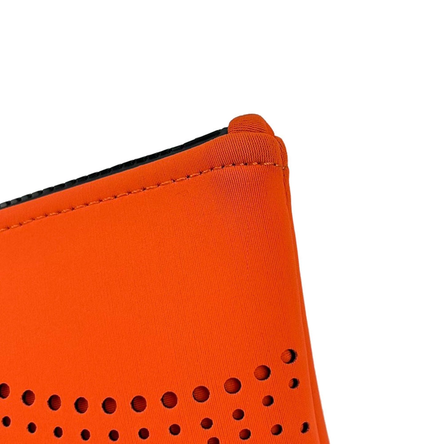 Hermès Neobain Orange Polyamide Clutch Bag