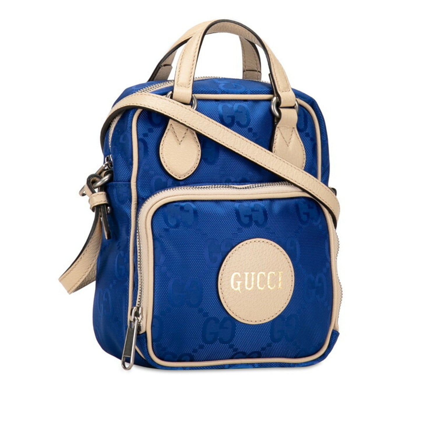 Gucci Off the grid Beige Synthetic Hand Bag