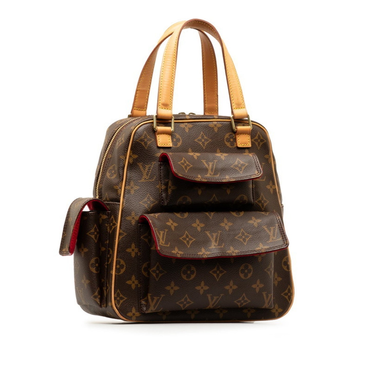 Louis Vuitton Excentri cité Brown Canvas Hand Bag