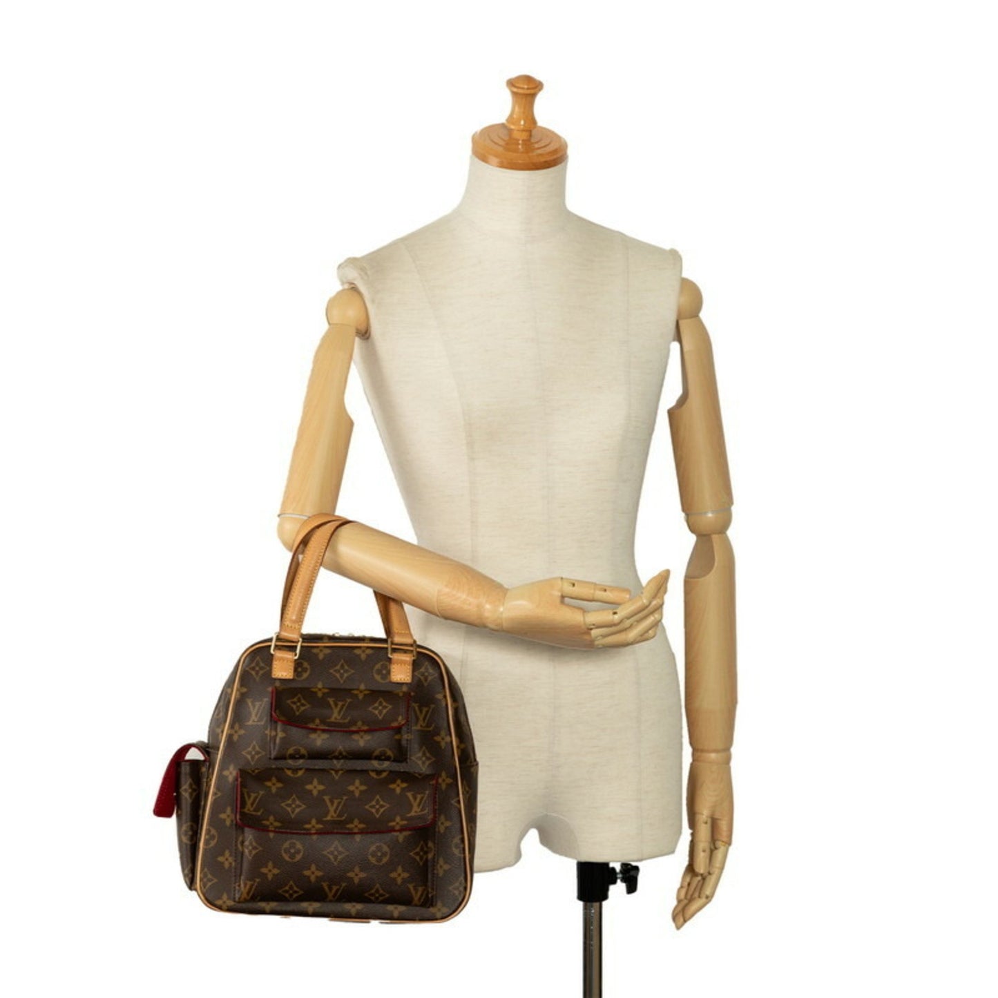 Louis Vuitton Excentri cité Brown Canvas Hand Bag