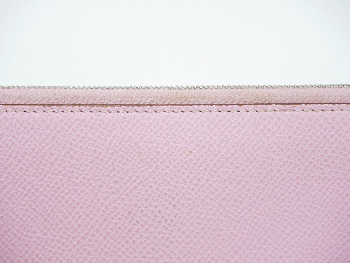 Hermès Silk'In Pink Leather Wallet Accessories