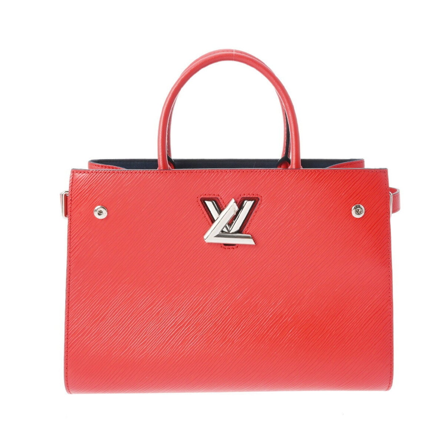 Louis Vuitton Twist Red Leather Hand Bag