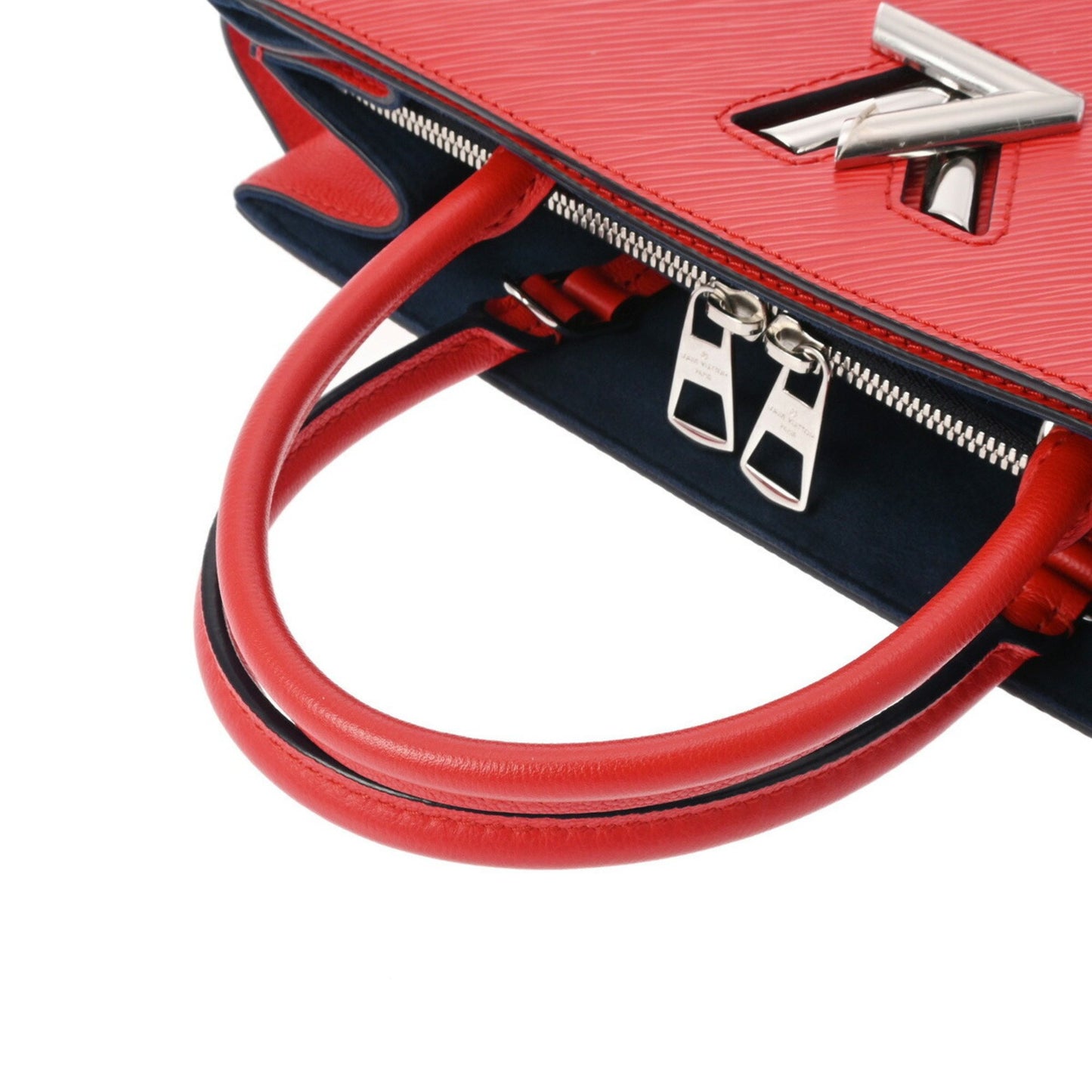 Louis Vuitton Twist Red Leather Hand Bag