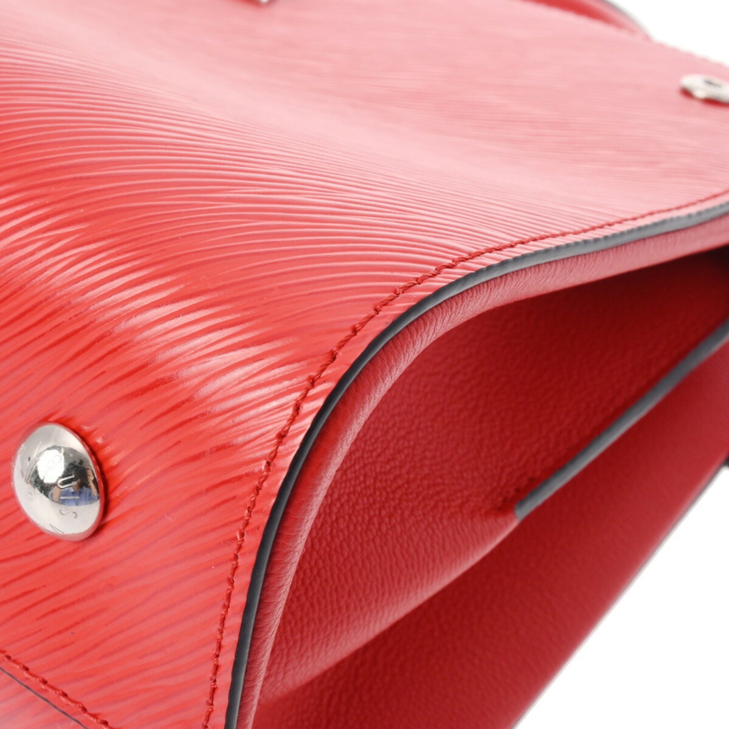 Louis Vuitton Twist Red Leather Hand Bag