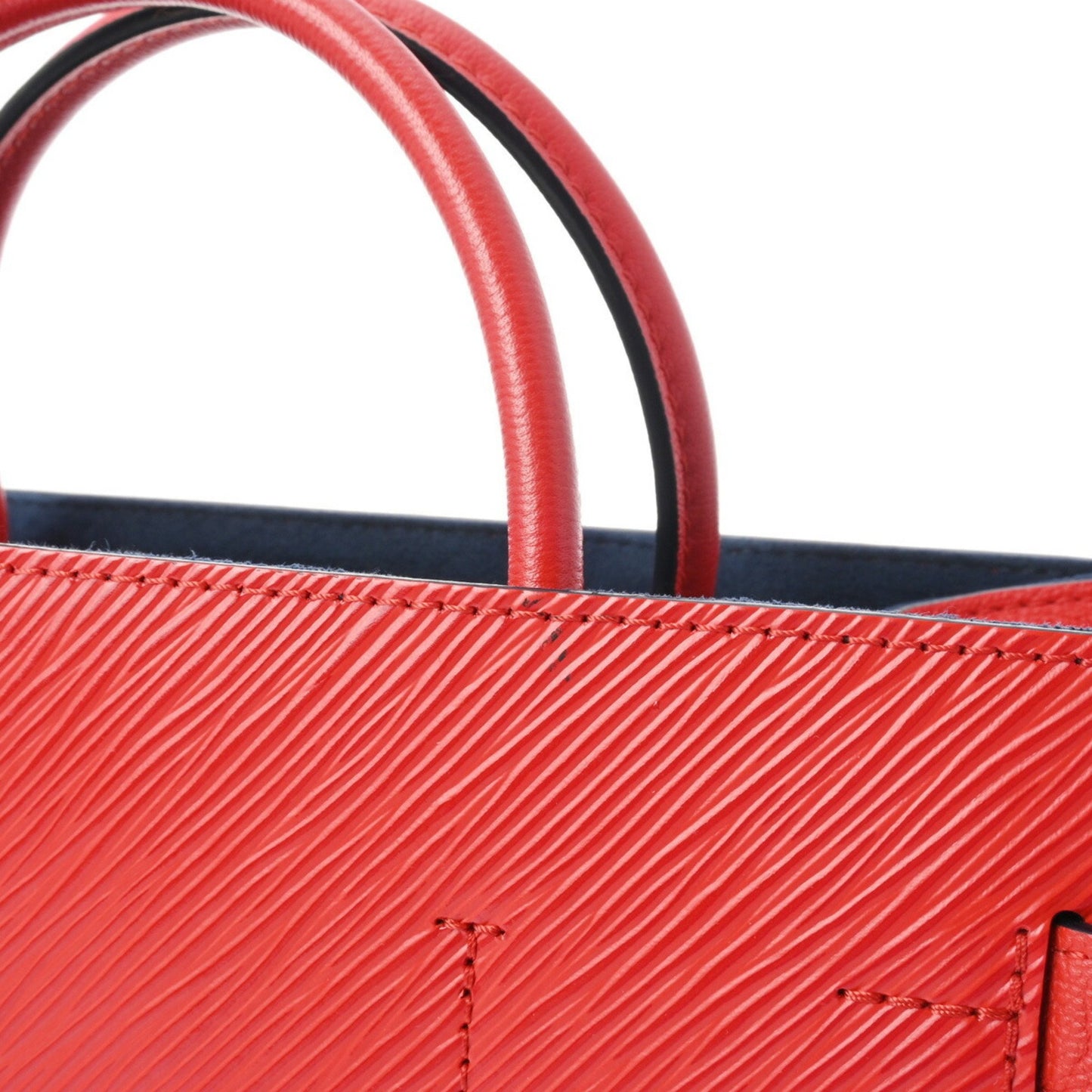 Louis Vuitton Twist Red Leather Hand Bag