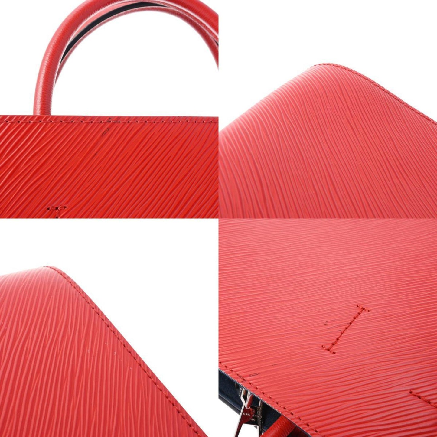 Louis Vuitton Twist Red Leather Hand Bag