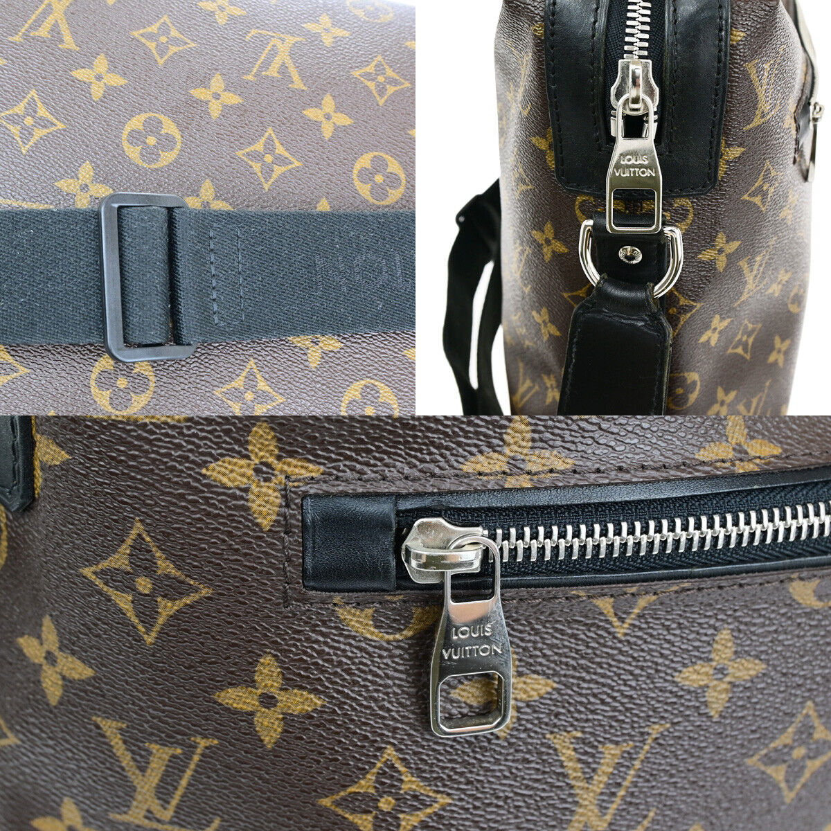 Louis Vuitton Torres Brown Canvas Shoulder Bag