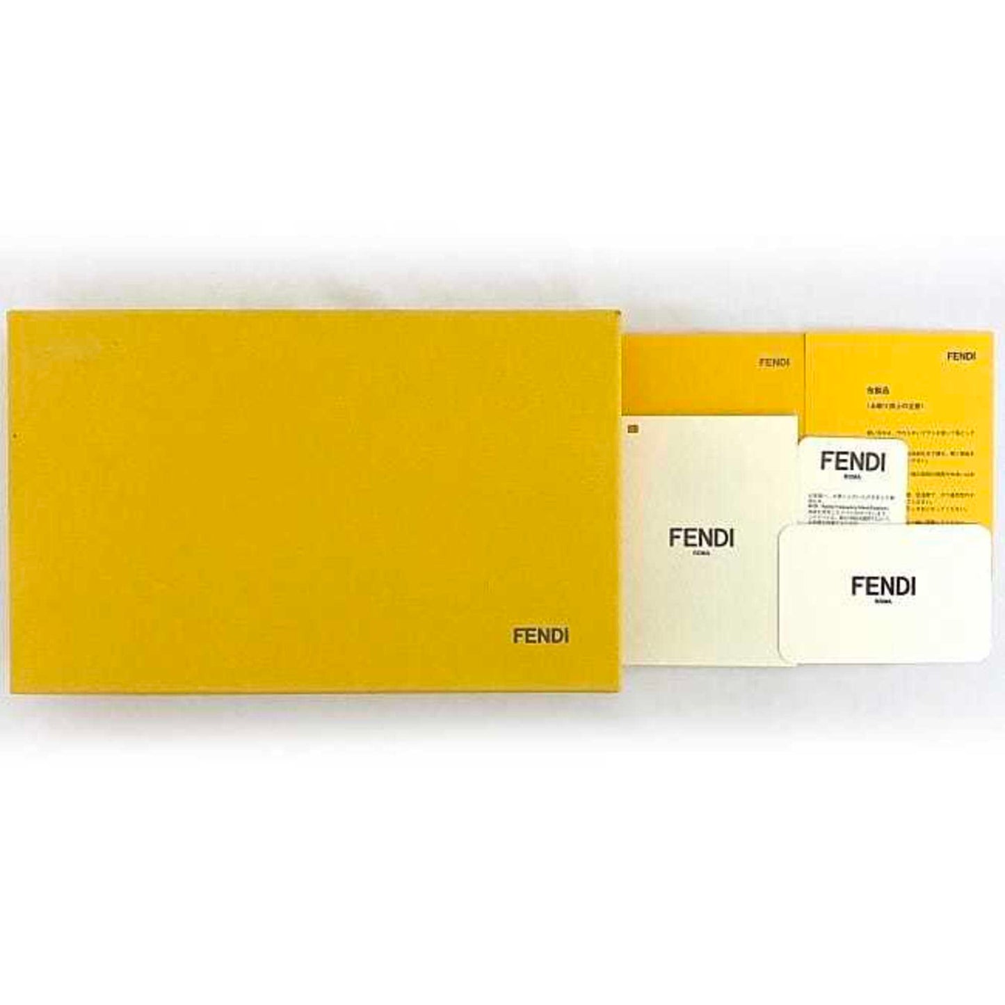 Fendi Peekaboo Grey Leather Wallet Accessories