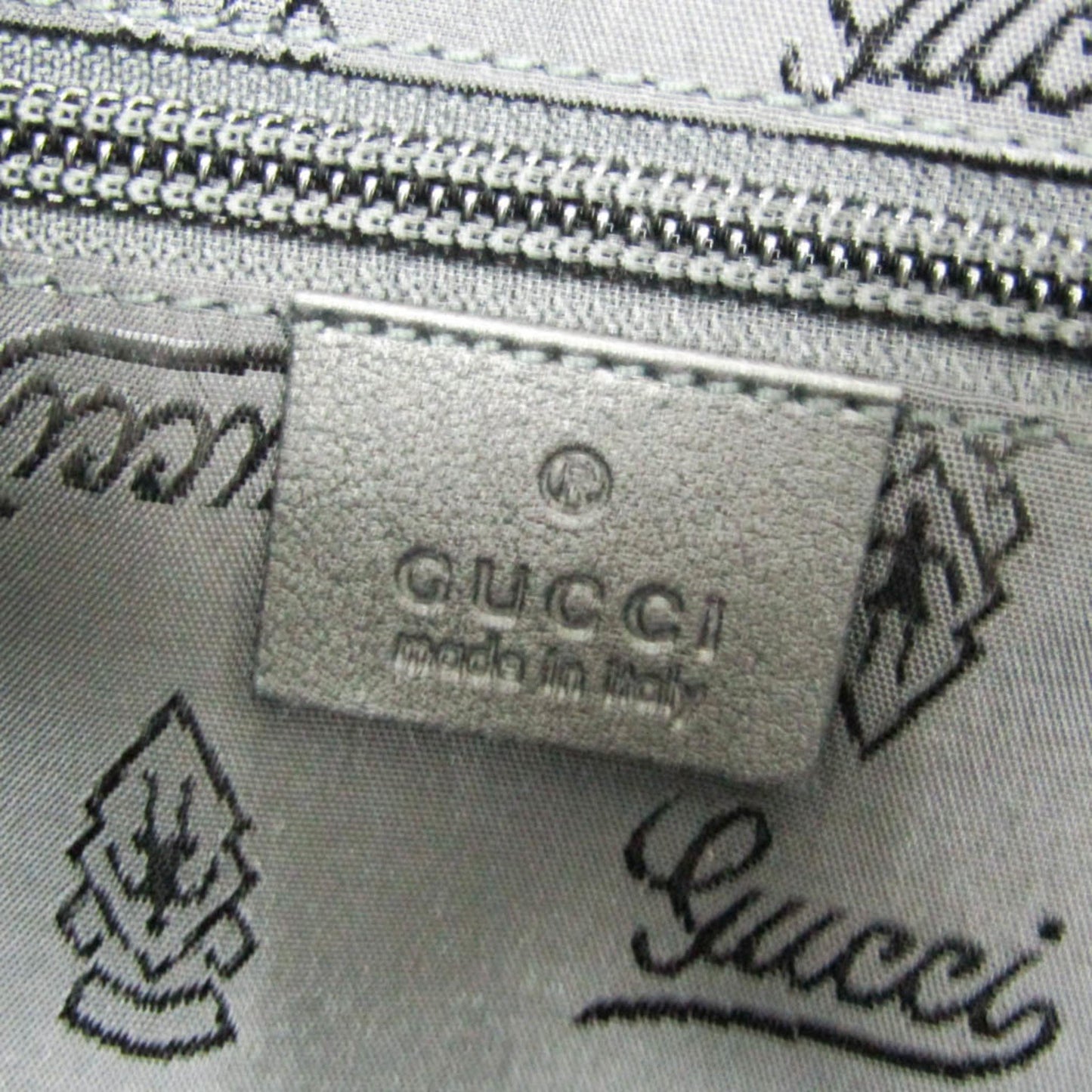 Gucci Guccissima Black Leather Hand Bag