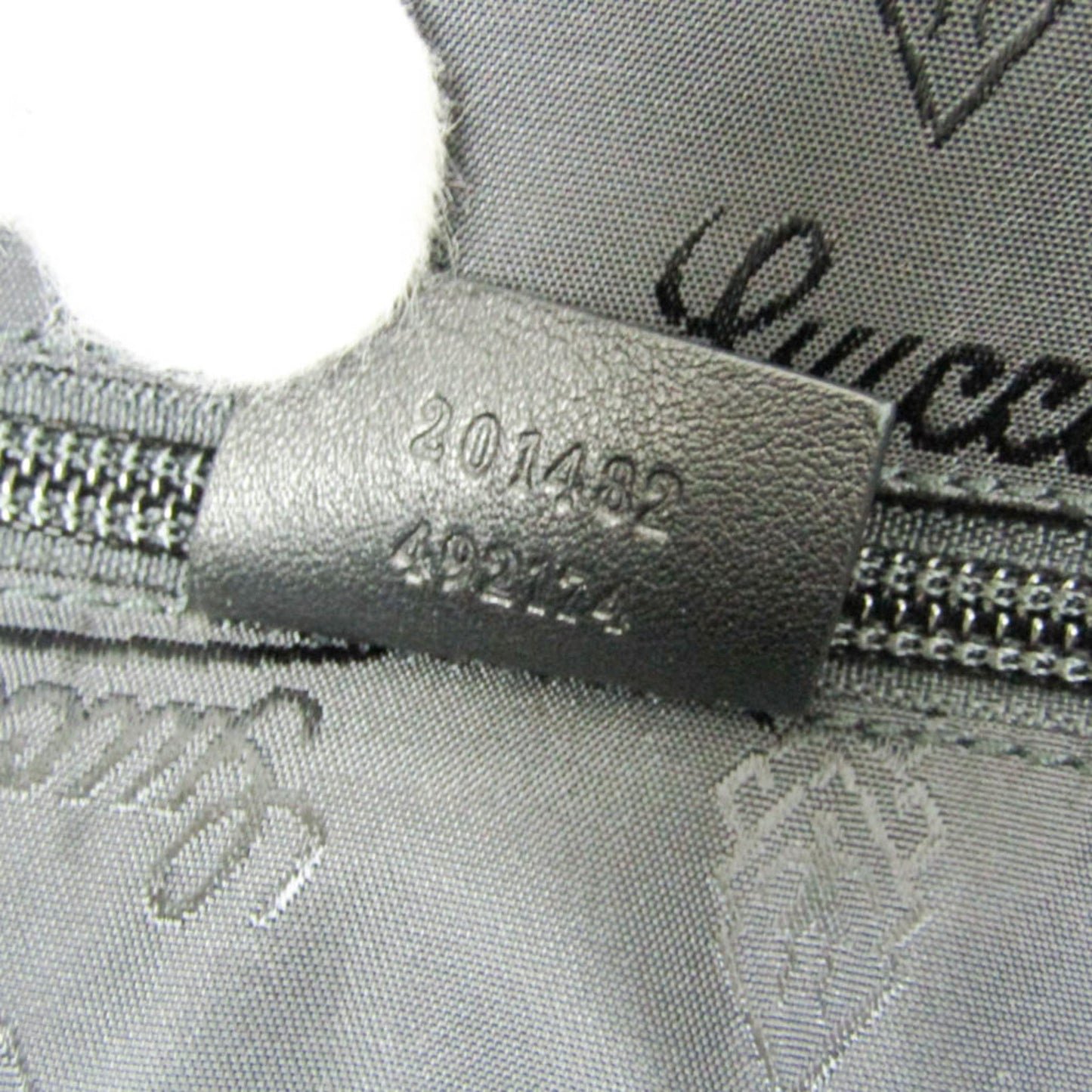 Gucci Guccissima Black Leather Hand Bag