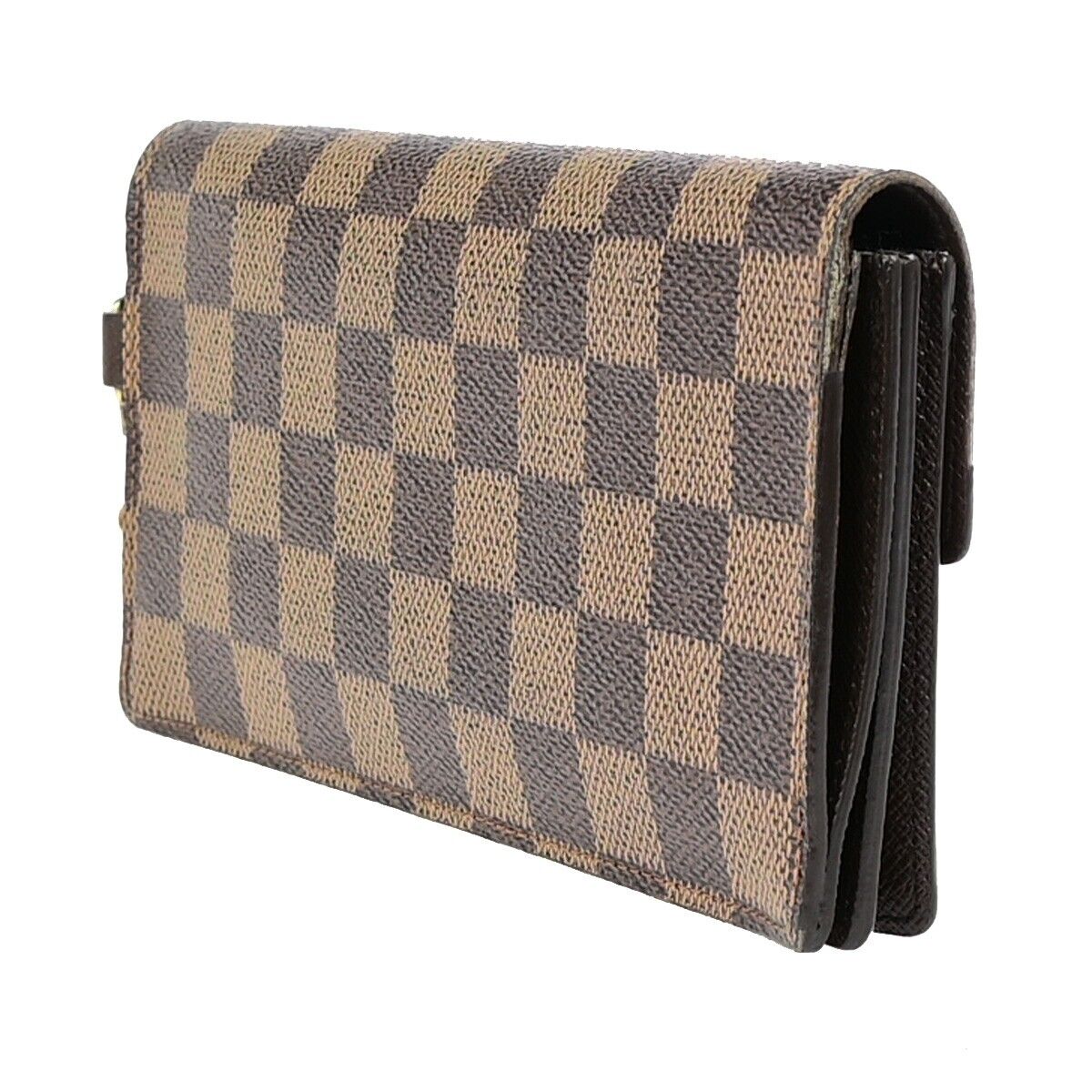 Louis Vuitton Accordeon wallet Brown Canvas Wallet Accessories