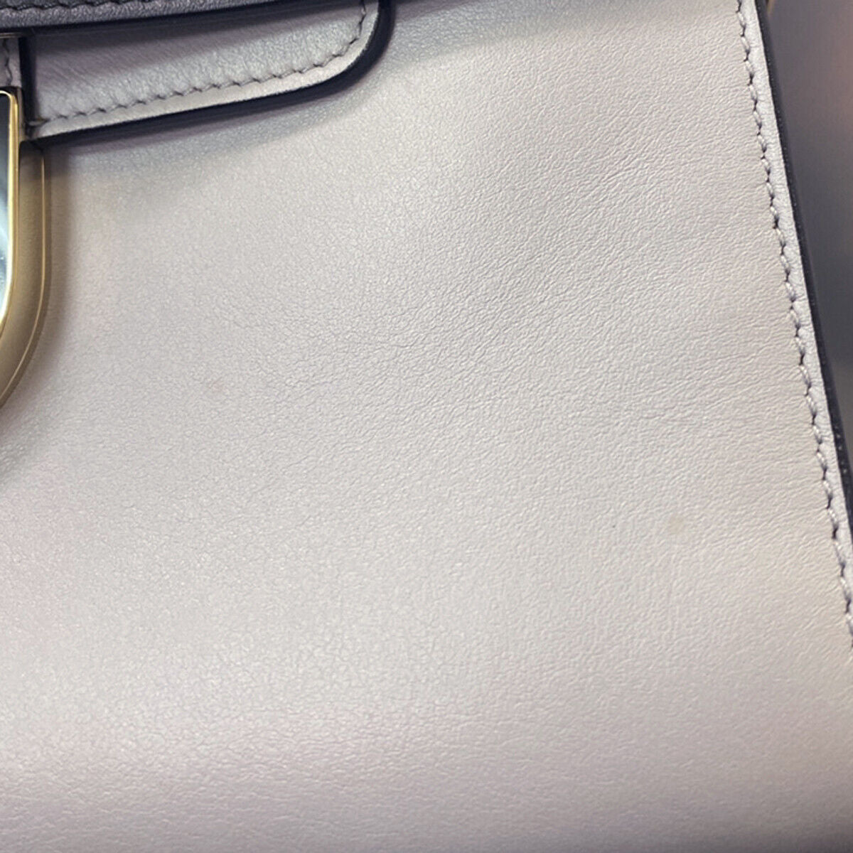 Dior Diorever Grey Leather Hand Bag