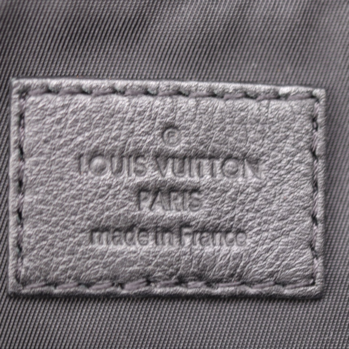 Louis Vuitton Palm Springs Black Canvas Backpack Bag