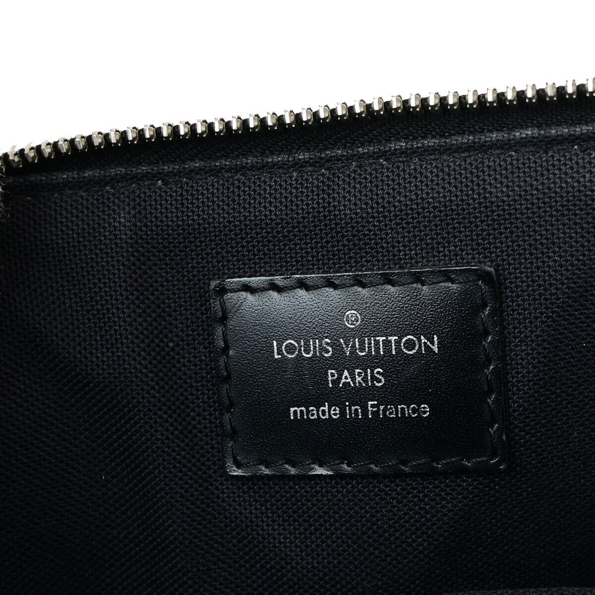 Louis Vuitton Porte documents Jour Black Canvas Briefcase Bag