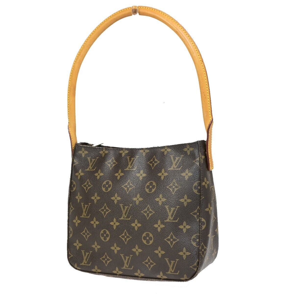 Louis Vuitton Looping MM Brown Canvas Shoulder Bag