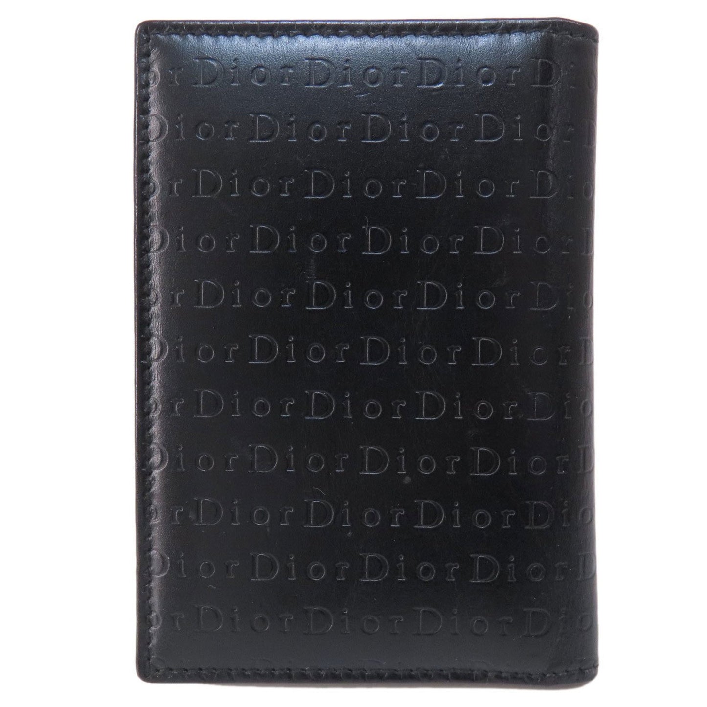 Dior Black Leather Wallet Accessories