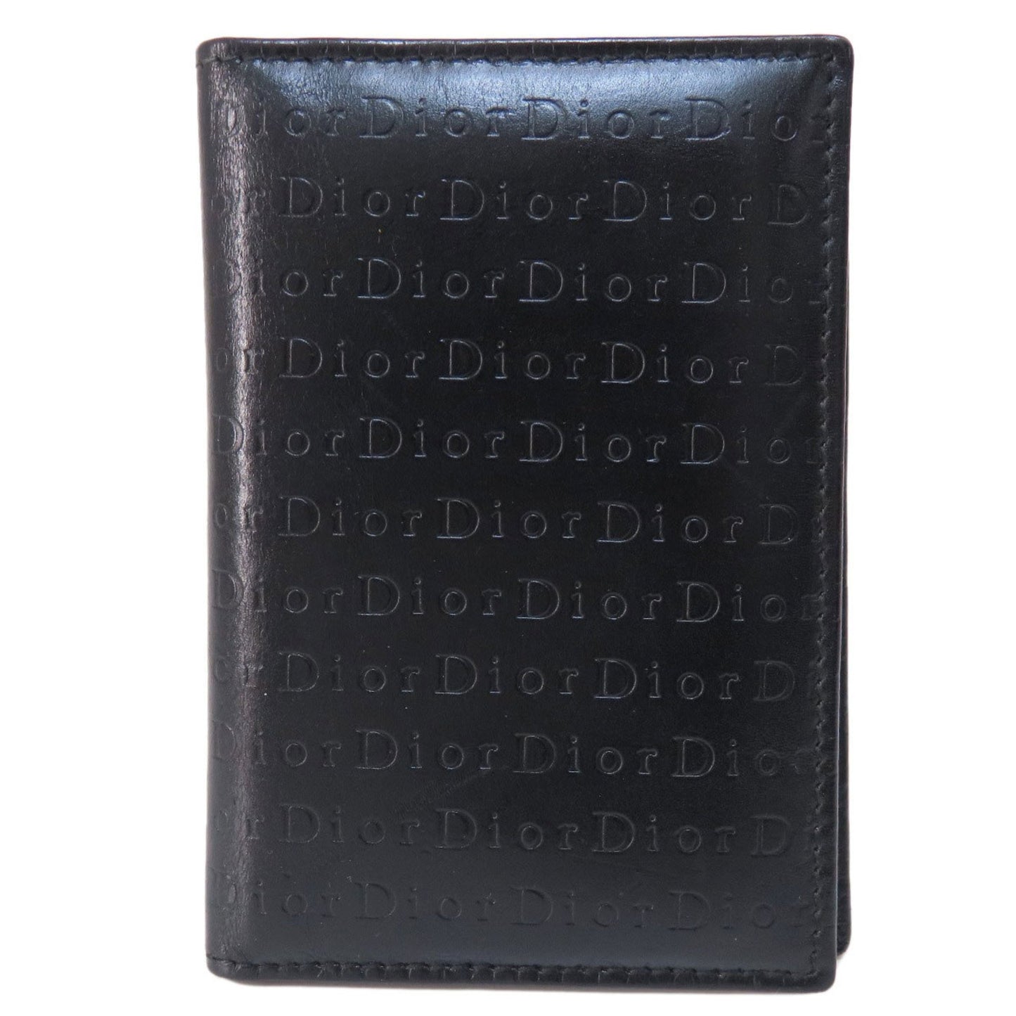 Dior Black Leather Wallet Accessories