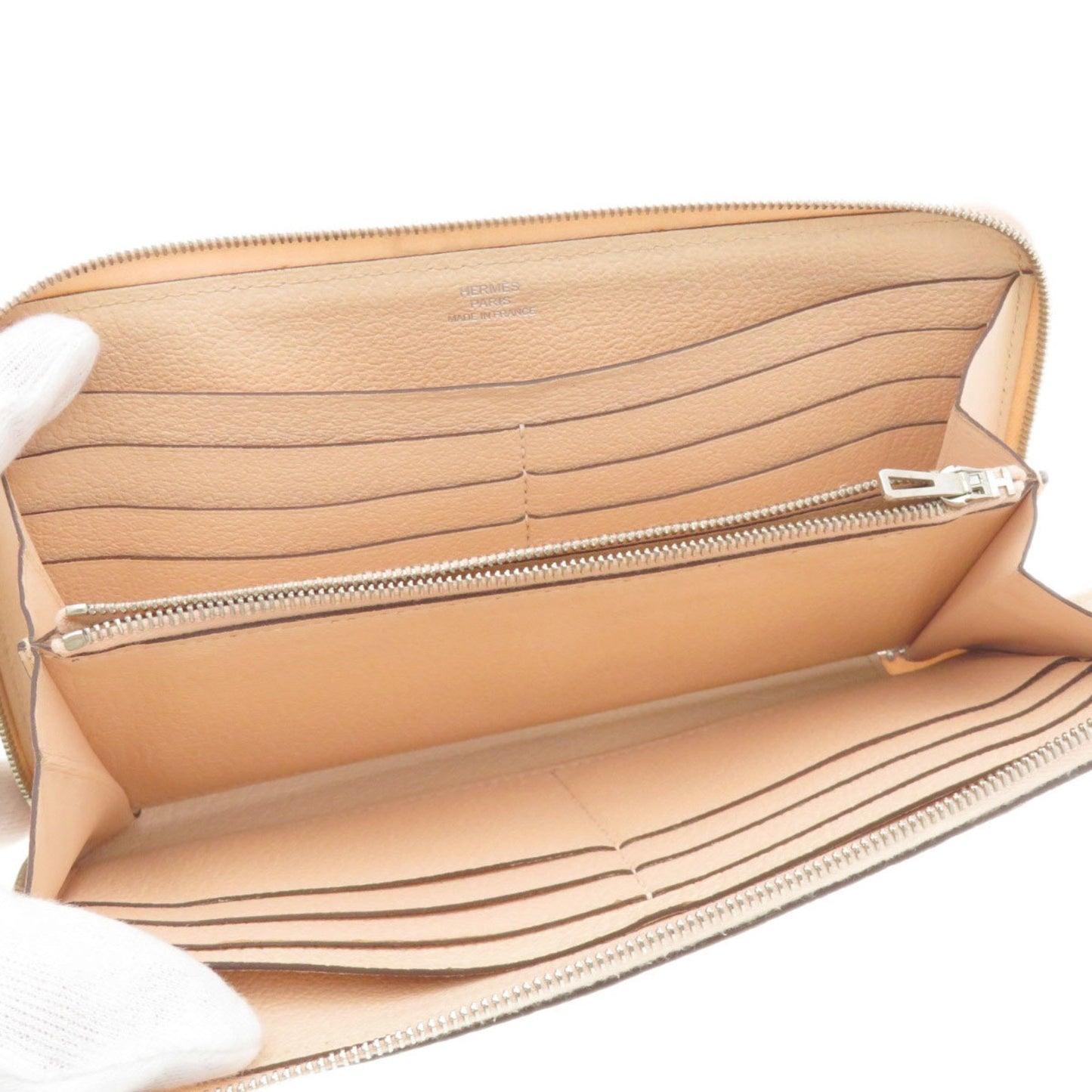 Hermès Azap Pink Leather Wallet Accessories