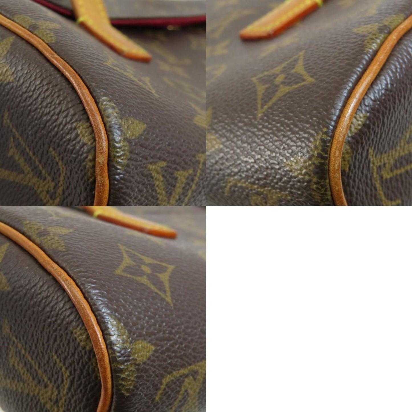 Louis Vuitton Sonatine Brown Canvas Hand Bag