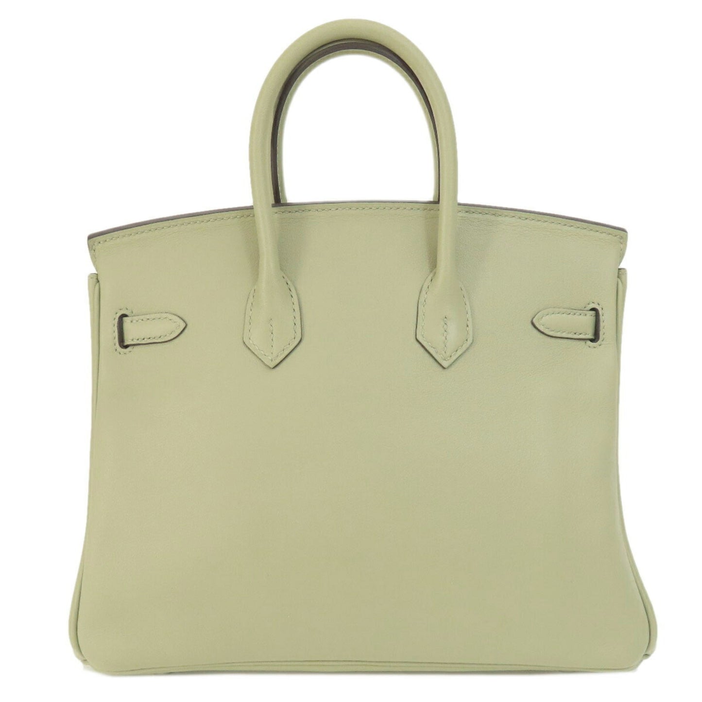 Hermès Birkin 25 Green Leather Hand Bag