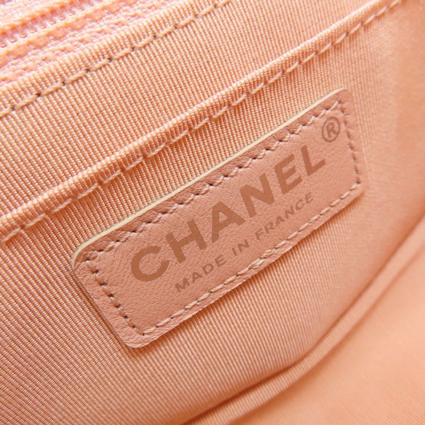 Chanel Matelassé Pink Leather Shoulder Bag