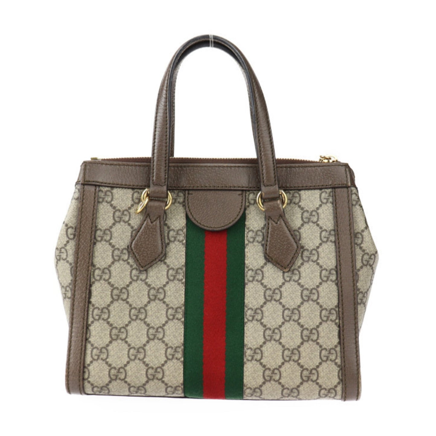 Gucci Ophidia Beige Canvas Hand Bag