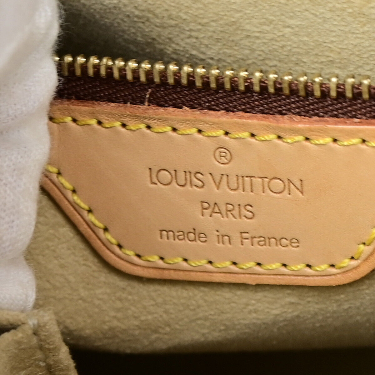 Louis Vuitton Looping MM Brown Canvas Shoulder Bag