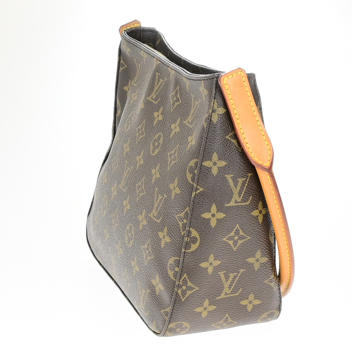 Louis Vuitton Looping MM Brown Canvas Shoulder Bag