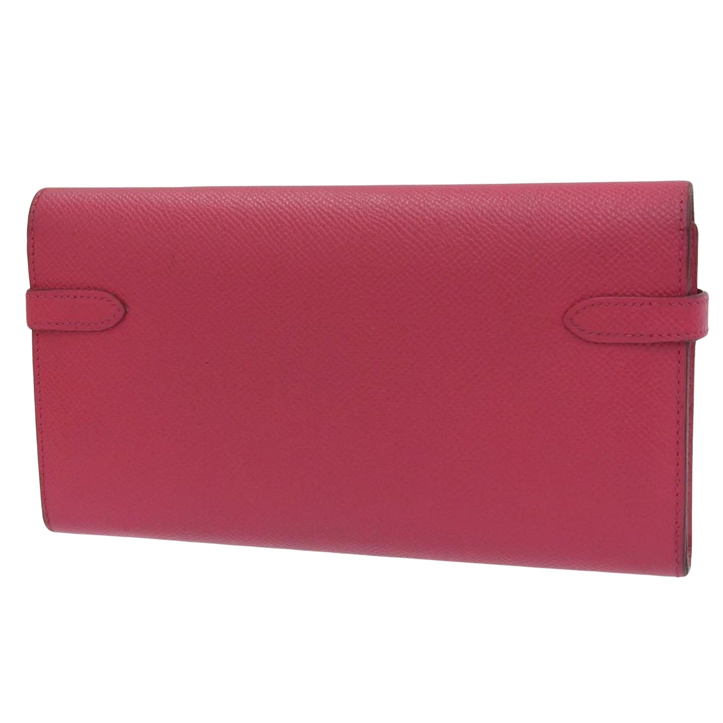 Hermès Kelly Pink Leather Wallet Accessories