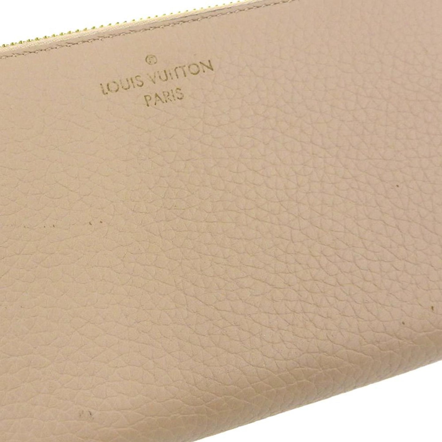 Louis Vuitton Comete Beige Leather Wallet Accessories